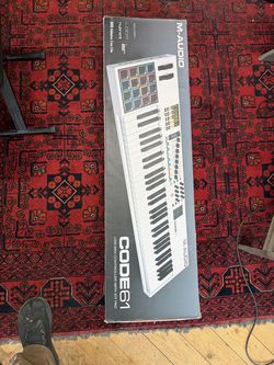 M-Audio Code 61 MIDI Keyboard Controller - White