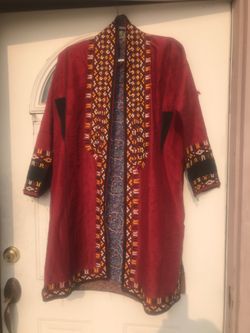 Hand  Made Afghan Men’s Robe (small)
