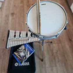 Yamaha Snare Drum & Bells (Xylophone) Kit With Rolling Bag
