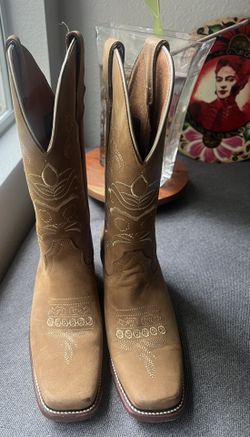 Los Compadres Western Cowgirl Boots - Women’s 8.5 (Beige)