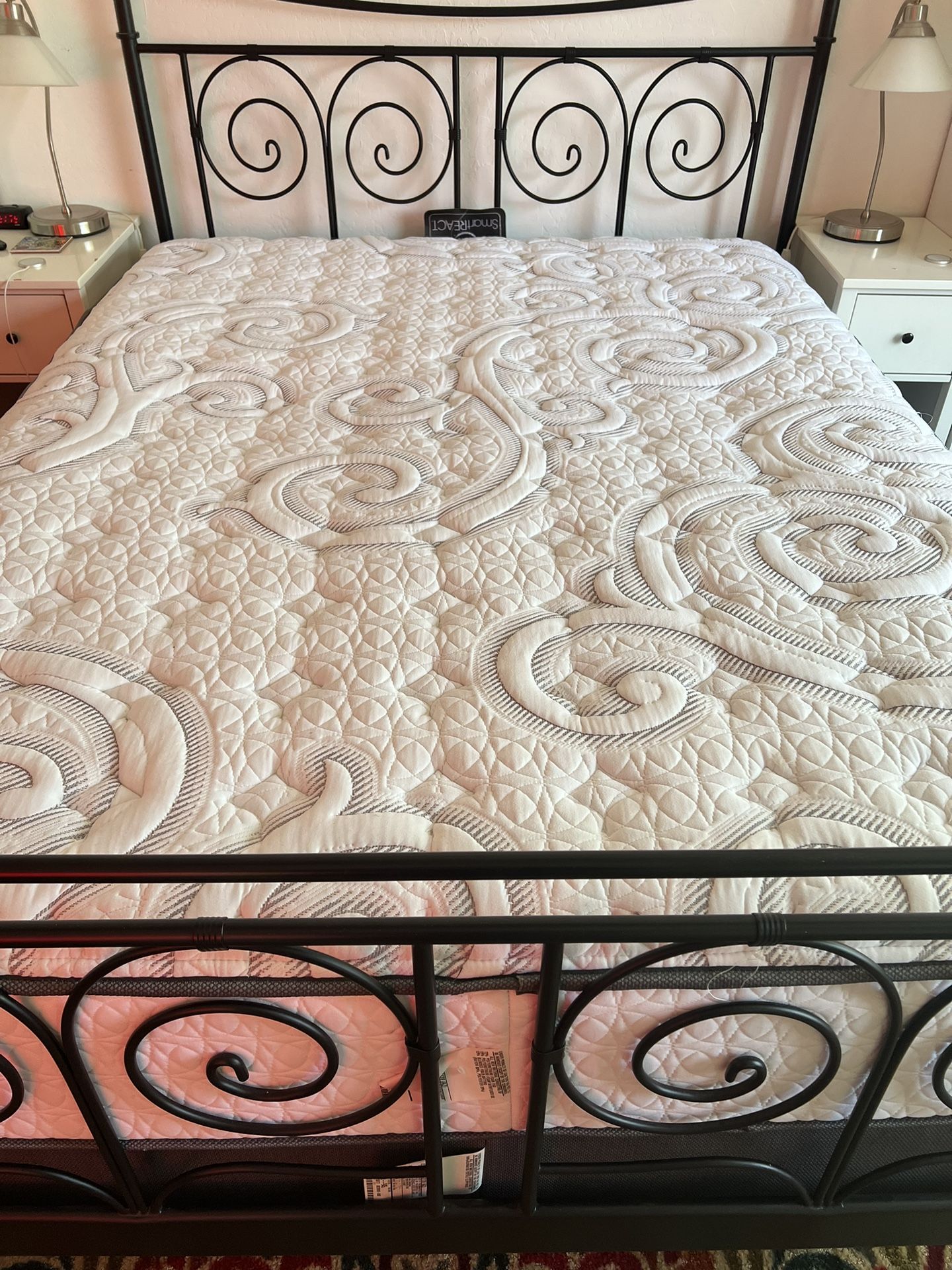 Queen Size Bed, Box Springs, and Frame for Sale in Phoenix, AZ OfferUp