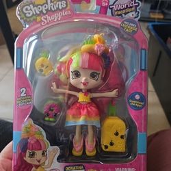 Donatina Brazil Shopkins Shoppies World Vacation New 2017 2 Shopkins & Luggage