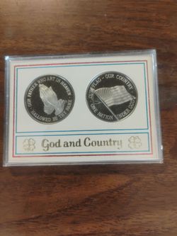 Franklin Mint Set God and Country.