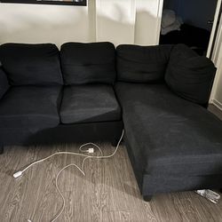 Black Sectional/ give Me An Offer!