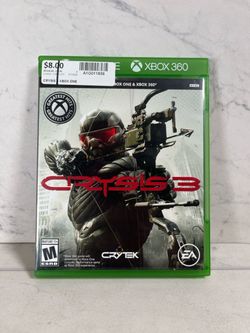 Crysis 3 Xbox 360 / Xbox One Compatible (A1G011836)
