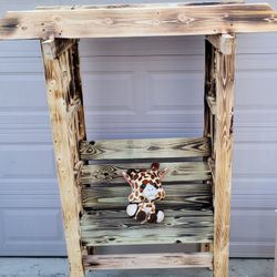 Wooden Archway Bench 
