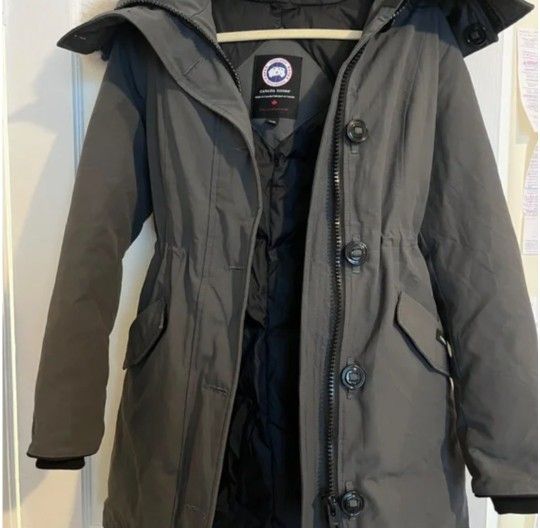 Canada goose rossclair fusion-fit fur-trim parka