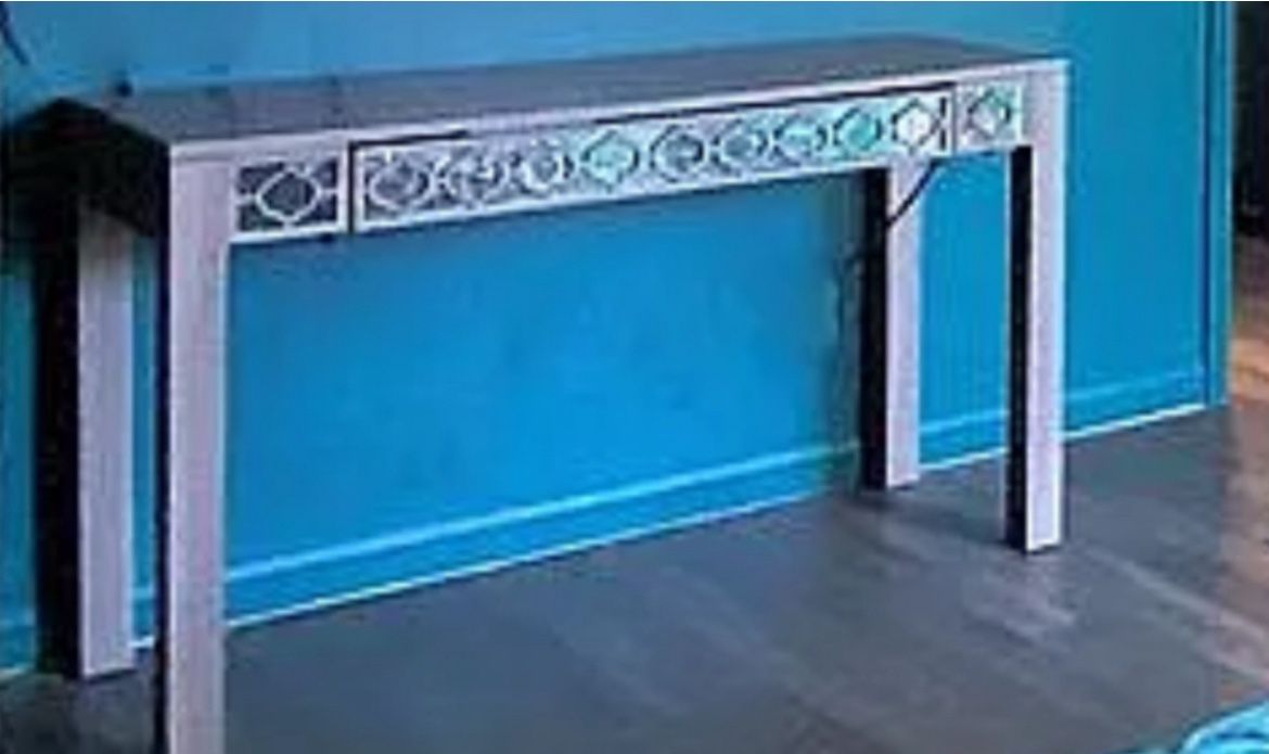 Writing desk with Outlet And USB In Drawer