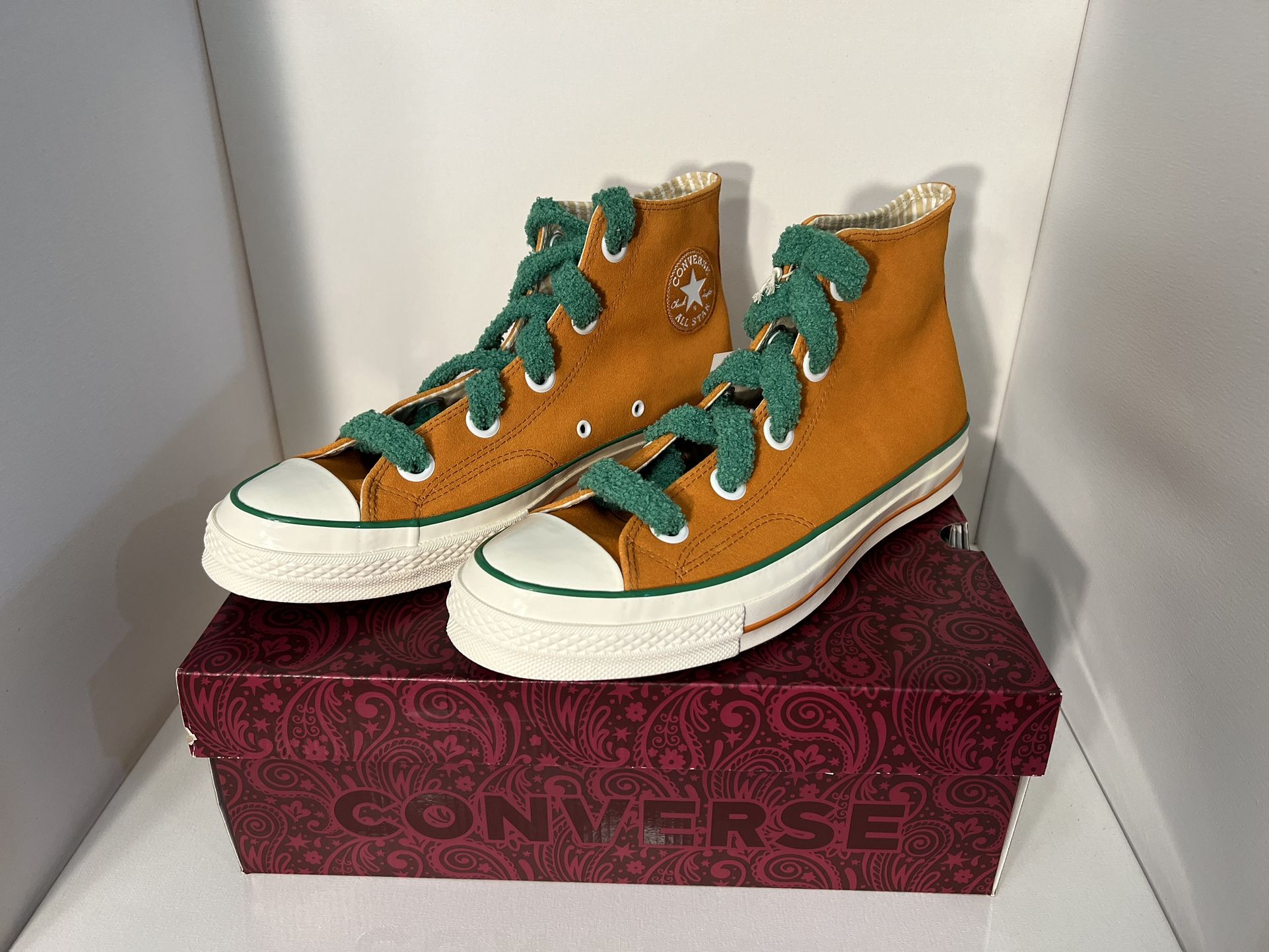 Converse X Willy Wonka Oompa Loompa Size 11