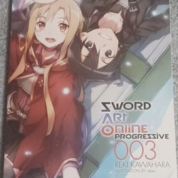 Sword Art Online Anime Book Comic New Paperback Progressive 003 Kawahara