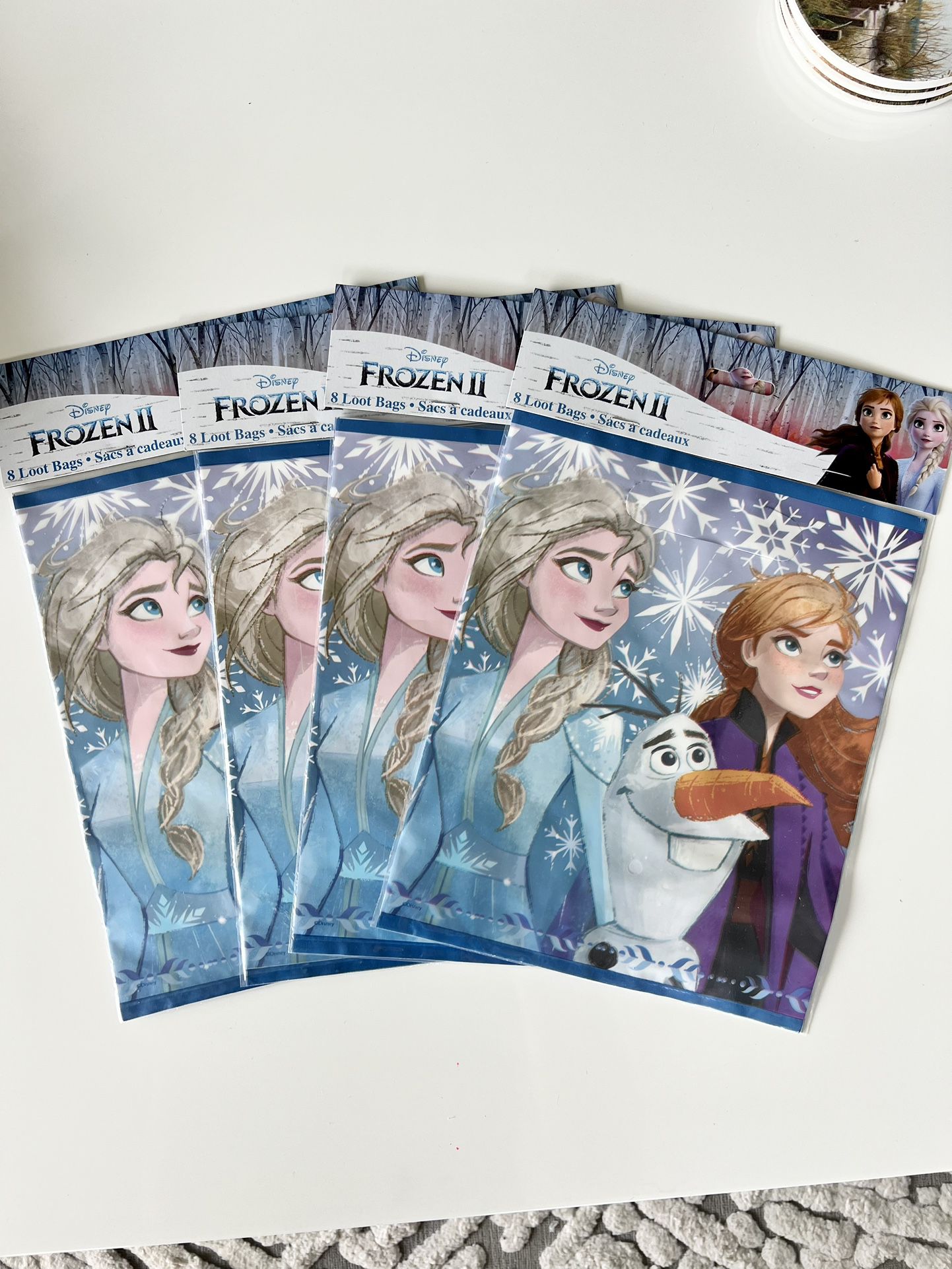 Frozen II Party Treat Bag, Birthday Supplies, Elsa Theme Party
