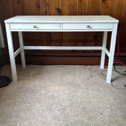Desk - White, Wood