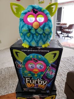 Furby peacock teal