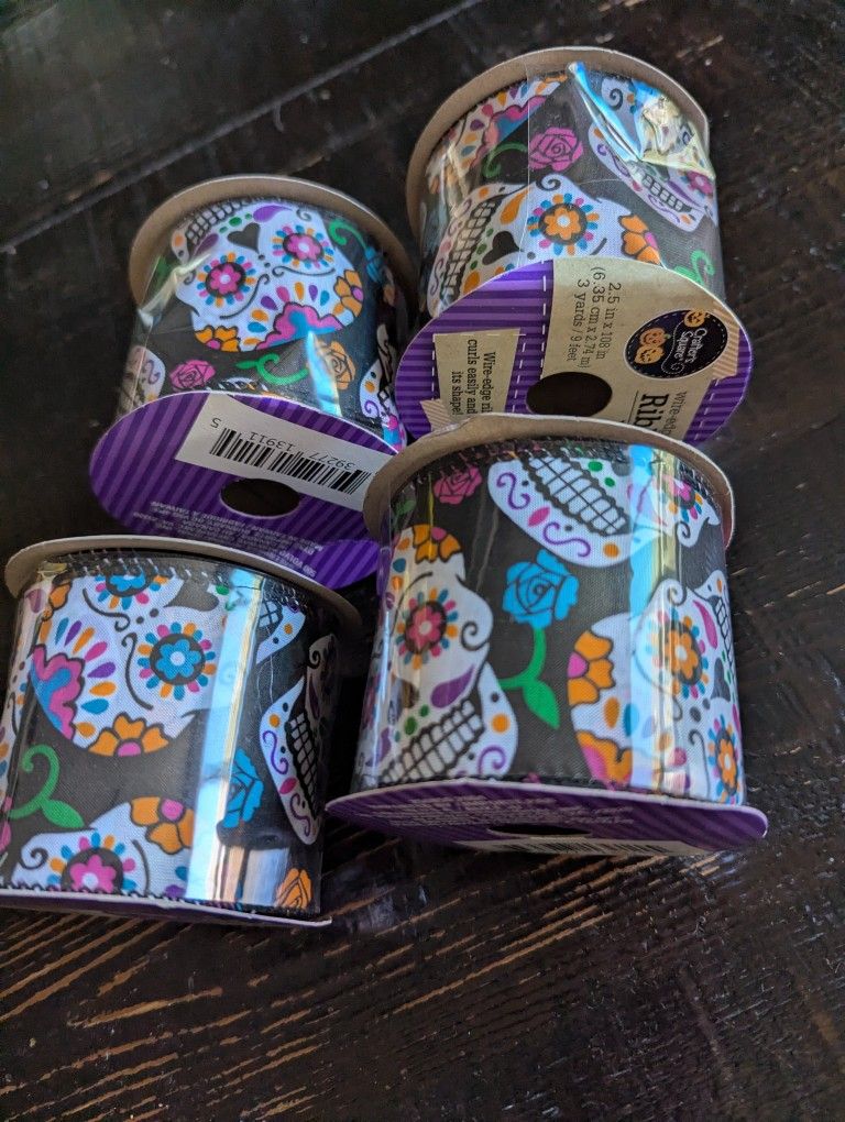 Day Of The Dead Ribbon