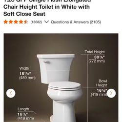  KOHLER Highline Arc The Complete Solution 2-piece 