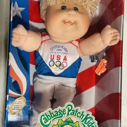 Limited Gymnastics Cabbage Patch ‘86 Olympikids HM19 Box BLANK DOCUMENTS