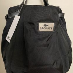 Lacoste Bucket bag. Color Black (New)