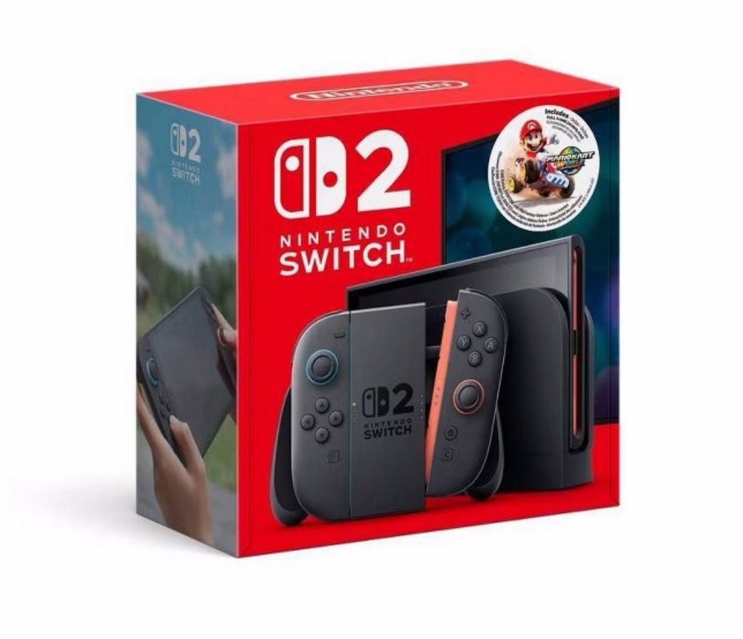 Brand New Nintendo Switch 2 With Mario Kart