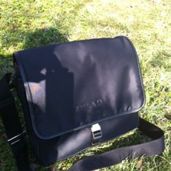 Prada Nylon Messenger Bag