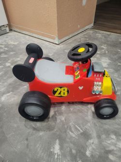 Mickey Mouse Ride-On Toy Car