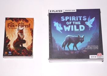 Board Game LOT Spirits of the Wild & The Fox in the Forest NEW Card 