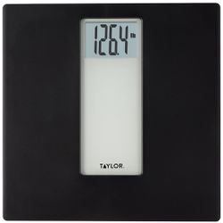 Taylor digital 400LB capacity black and grey bathroom scale