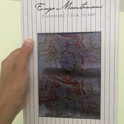 Enzo Montovani Cashmere /Silk Scarf 