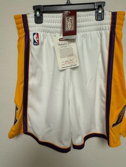 New authentic Lakers shorts White Rare New with tags Size Large