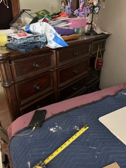 Dresser & Mirror and Armoire
