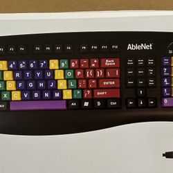Colored Wired Computer Keyboard 
