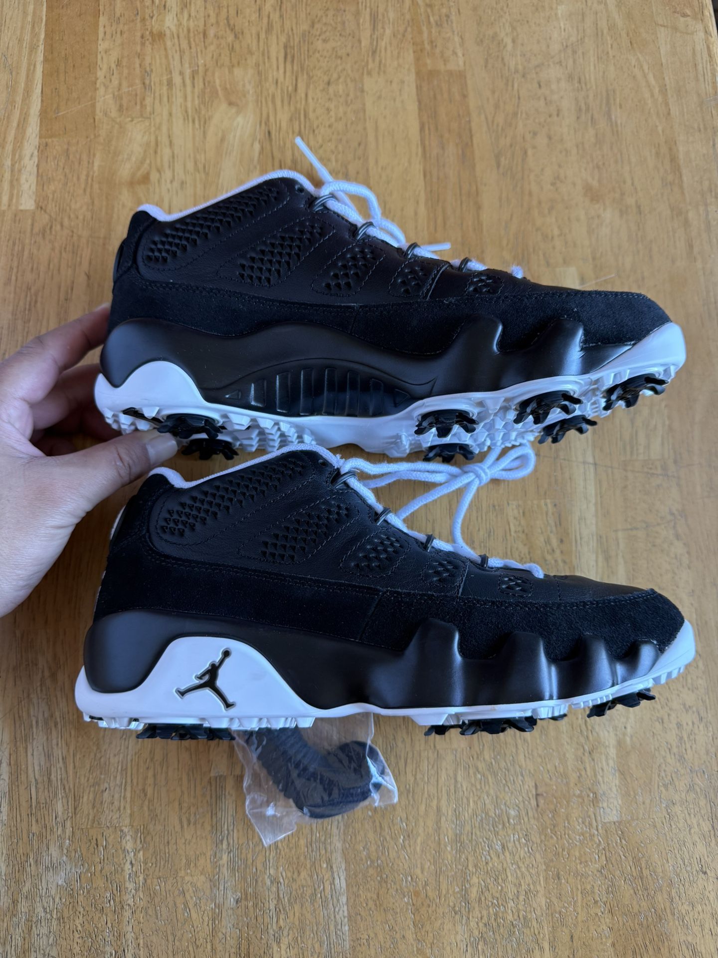 New Nike Air Jordan 9 Retro Low Golf Shoes Barons Men’s 5.5 6.5, Youth 5.5y 6.5y, Women’s 7 8