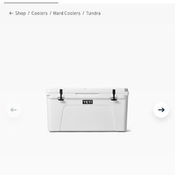 Yeti Cooler Tundra 75