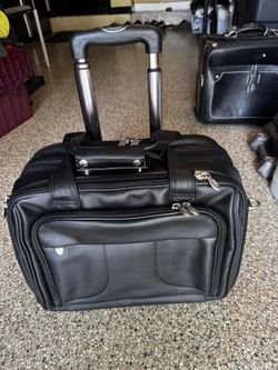 Brand McKlein Leather Rollong Suitcase