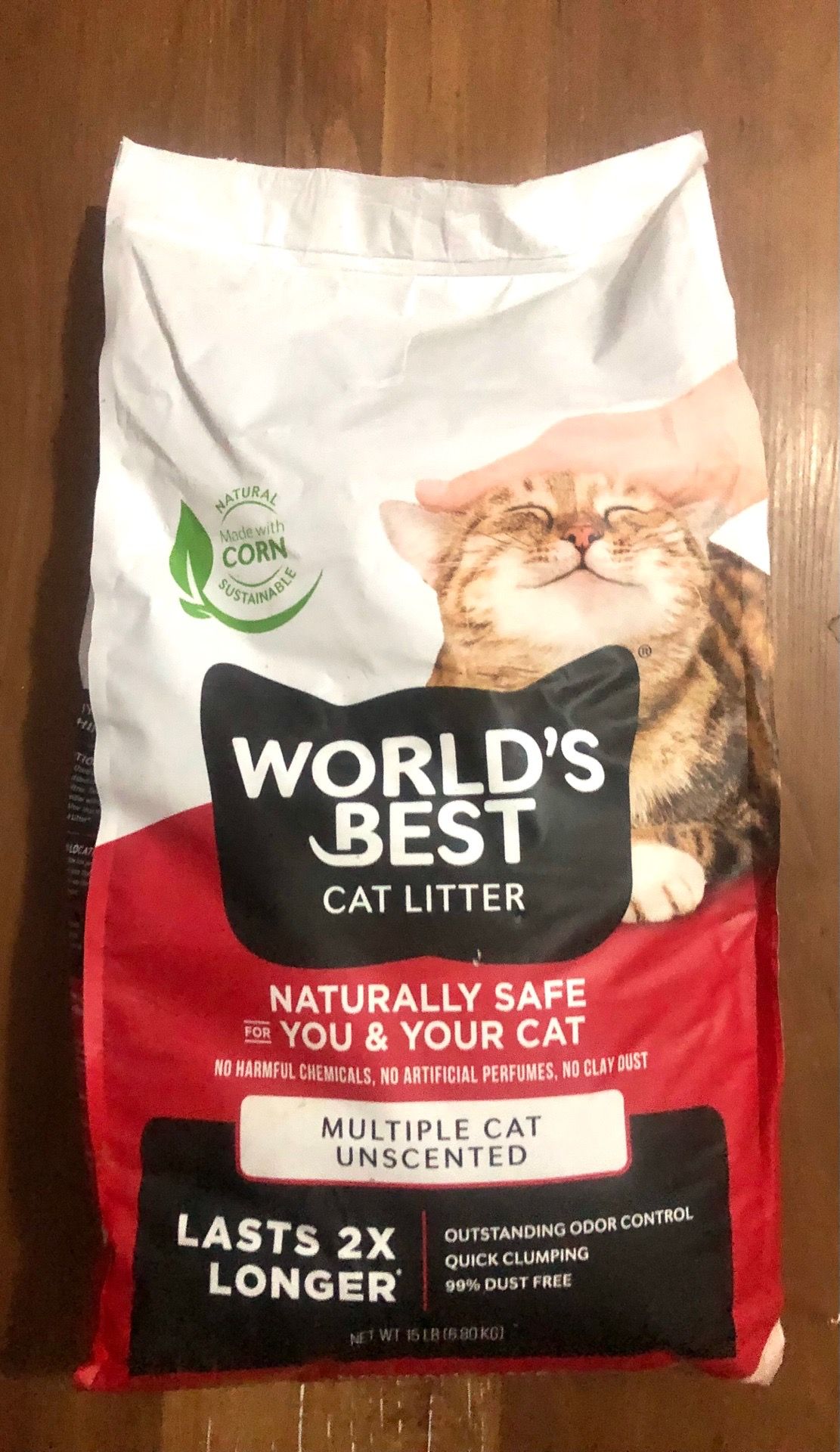 Cat litter 15 Lbs Bag