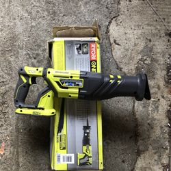 RYOBI 18 V CORDLESS BRUSHLESS SAW ZALL RECIPROCATING BRAND NEW