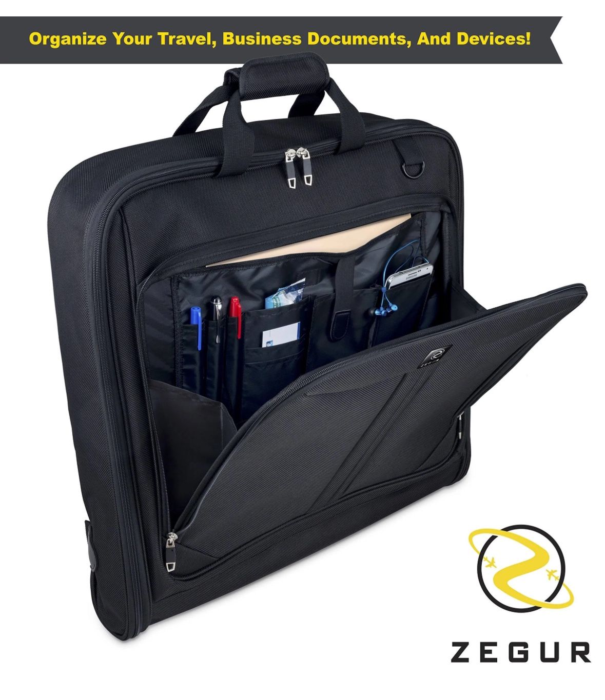 Luggage-ZEGUR Garment bag