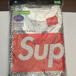 Supreme Hanes Tagless Tee