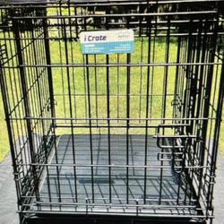 New Midwest Contour Double Door Folding Dog Crate
