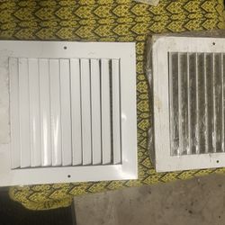 2 10x10 Steel Sidewall Ceiling Filter Grilled