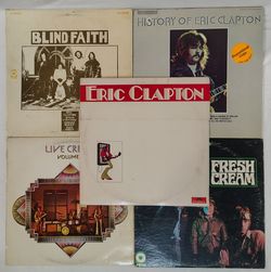 Eric Clapton - Blind Faith - Cream LP Lot of 5