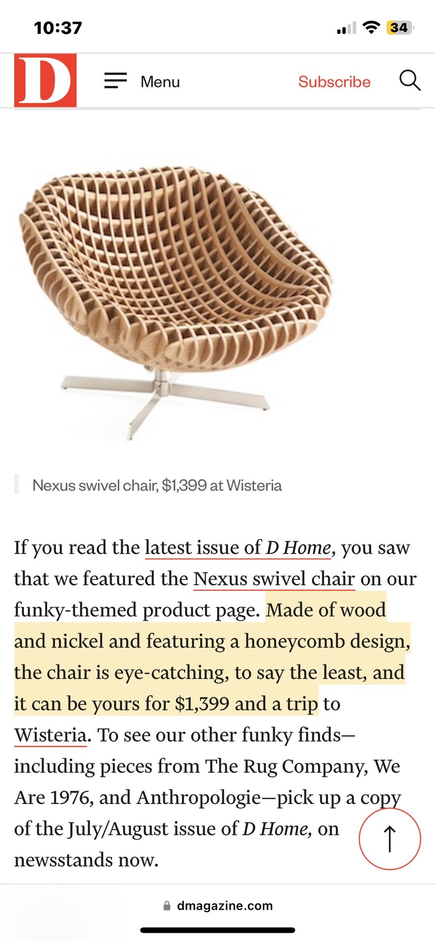 Nexus Swivel Chair 