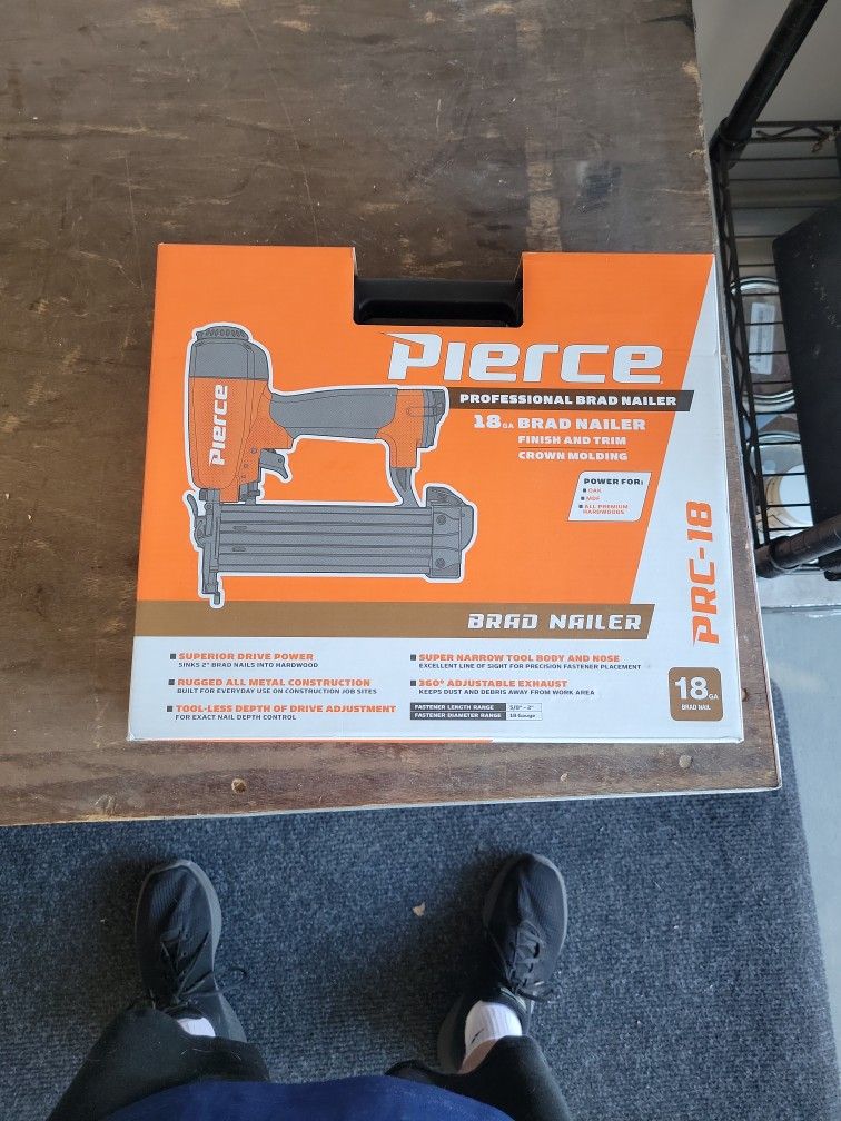 Pierce 16 Gauge Nail Gun NEW