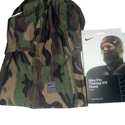 Nike Green Camo Ski Mask 