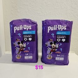 Pull-ups Size 5t-6t Bundle $15