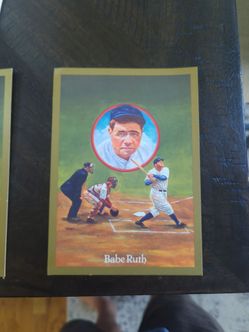Babe Ruth 5x7 Dick Perez