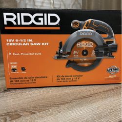 Ridgid Circular Saw Kit