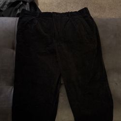 Black Corduroy pants