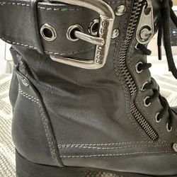 guess ankle boots size 6 like new condition