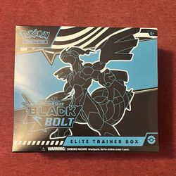 Pokemon Black Bolt Elite Trainer Box