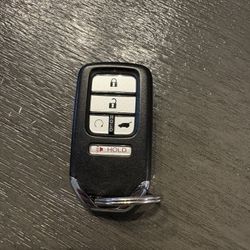 2016, 2017, 2018 Honda Pilot driver 2 Key